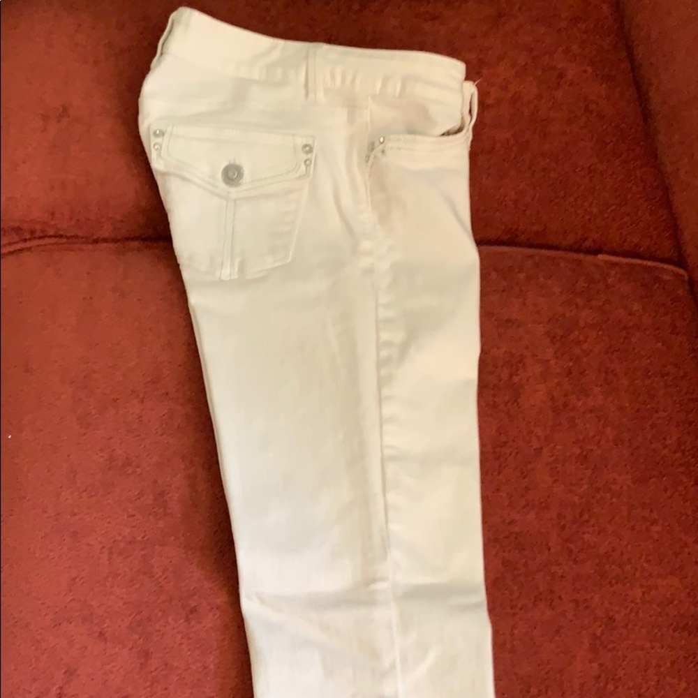 White jeans